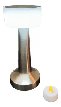 Lámpara Velador Fanal Led Touch Inalámbrica Importado Deco