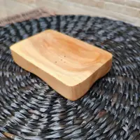 Jaboneras Para Jabones Importada Madera Pushkar Deco Marrón