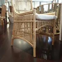 Silla Sillon Artesanal De Ratan Indonesia Xa Galeria Living
