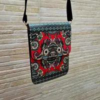 Cartera Sobre Estampada De Mano Hindu Importado Pushkar