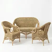 Juego X 3 Sillones  Importados Indonesia Pushkar Tienda Beige