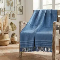 Manta Rustica Colcha Artesanal Cama O Sillon Pushkar Tienda