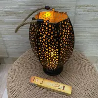 Fanal Farol Porta Vela Zen Importado India Colgante O De Pie