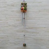 Llamador De Ángel Búho Madera Importado Indonesia