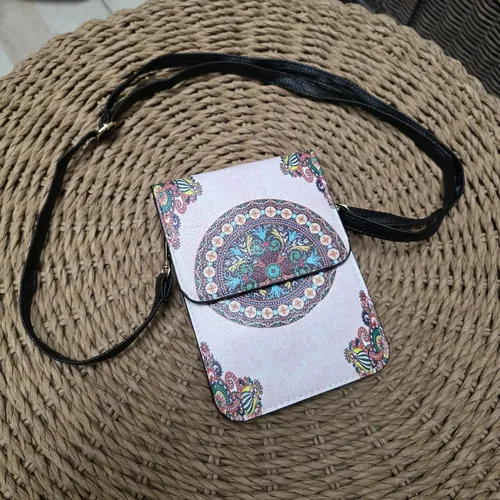 Cartera Sobre Estampada De Mano Hindu Importado Pushkar