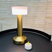 Lámpara Velador Fanal Led Touch Inalámbrica Importado Deco