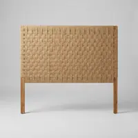 Respaldo Zen Artesanal Kraft-madera 105cm (hacemos A Medida) Marrón