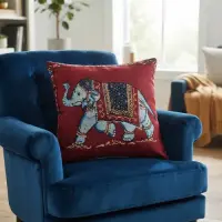 Fundas De Almohadon De 40 X 40cm  Patchwork De India Modelo 2