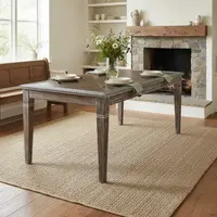 Mesa Madera Comedor Living Country Pushkar Tienda Marrón Claro