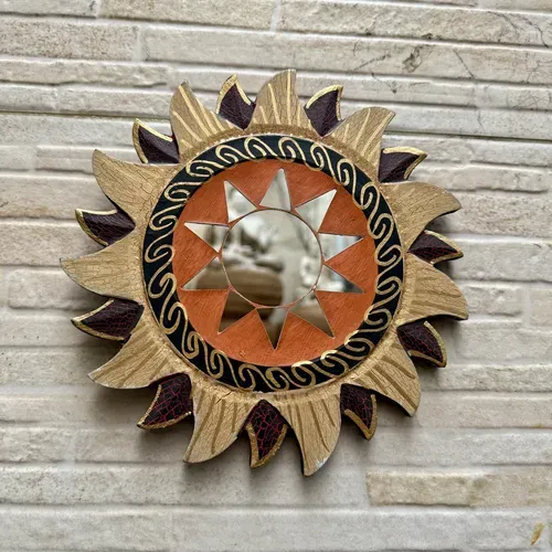 Espejos Decorativos Importados Indonesia 20 Cm Venecitas