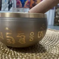 Cuencos Tibetanos Importado Oriente 7 Metales 500 Gs 11.5 Cm
