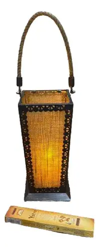 Porta Velas Importado De India Fanal De Oriente Deco Hindú