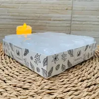 Velas Votivo Souvenirs Blancas Ofrenda X16 Unidades 5cm Zen