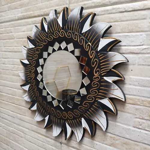 Espejos Decorativos Importados Indonesia 20 Cm Venecitas