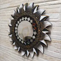 Espejos Decorativos Importados Indonesia 20 Cm Venecitas