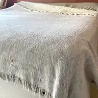Manta Rustica Artesanal 230x240cm Hilado Fino Estilo Country